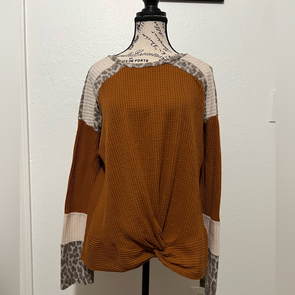 Leopard Print Sweater